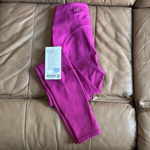 Lululemon Athletica Vibrant Pink Leggings